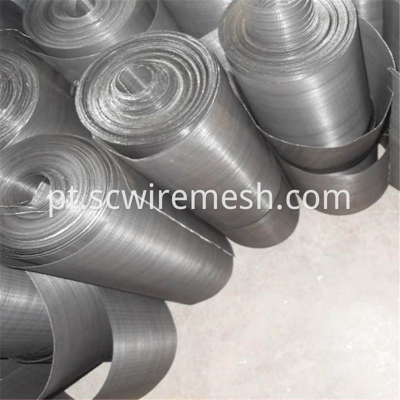 Black Wire Mesh Rolls